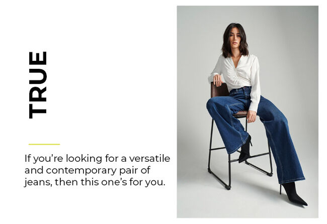 woman in true style of jeans by Salsa Jeans