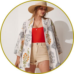 KIMONOS & COVER UPS