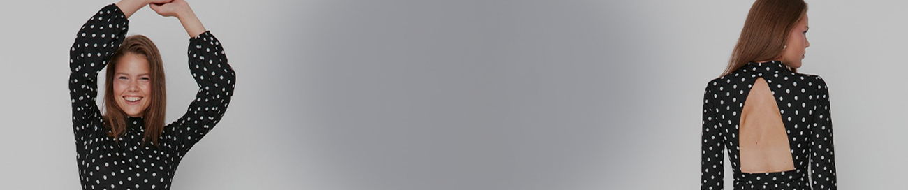 Women's polka dot dress