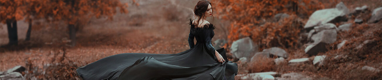 women's black dresses