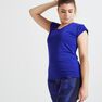 DOMYOS - S Slim Fitness T-Shirt - Black DOMYOS - S Slim Fitness T-Shirt - Black
