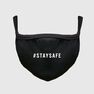 MISTER TEE - Mister Tee Stay Safe Face Mask Black MISTER TEE - Mister Tee Stay Safe Face Mask Black