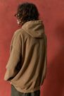 Urban Outfitters - Brown Iets Frans'.. Embroidered Logo Hoodie Urban Outfitters - Brown Iets Frans'.. Embroidered Logo Hoodie