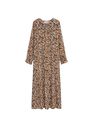 Mango - black Floral print dress Mango - black Floral print dress