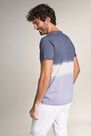 Salsa Jeans - Lilac Gradient T-Shirt In Cotton, Men Salsa Jeans - Lilac Gradient T-Shirt In Cotton, Men