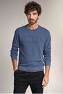 Salsa Jeans - Blue Cotton sweater Salsa Jeans - Blue Cotton sweater