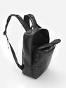 Reserved - Men's Faux Leather Backpack - Black Reserved - Men's Faux Leather Backpack - Black