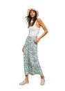 Mango - green Flowy printed trousers, Women Mango - green Flowy printed trousers, Women