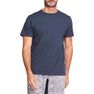 NYAMBA - Extra Large 500 Regular-Fit Pilates & Gentle Gym T-Shirt, Navy Blue NYAMBA - Extra Large 500 Regular-Fit Pilates & Gentle Gym T-Shirt, Navy Blue