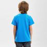 QUECHUA - 8-9Y Kids' Hiking T-Shirt - MH500 Aged 7-15 - Pacific Blue QUECHUA - 8-9Y Kids' Hiking T-Shirt - MH500 Aged 7-15 - Pacific Blue