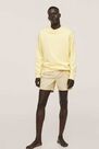 Mango - yellow Seersucker swimming trunks, Men Mango - yellow Seersucker swimming trunks, Men