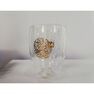 ROVATTI - Rovatti Nevoso Double Glass Water Cup Gold 350ml ROVATTI - Rovatti Nevoso Double Glass Water Cup Gold 350ml