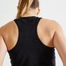 DOMYOS - S/M Energy Women's Printed Cardio Fitness Tank Top - Asphalt Blue DOMYOS - S/M Energy Women's Printed Cardio Fitness Tank Top - Asphalt Blue