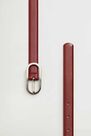 Mango - dark red Metal buckle belt Mango - dark red Metal buckle belt