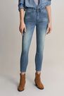 Salsa Jeans - Blue Secret glamour push in capri jeans in rinsed denim Salsa Jeans - Blue Secret glamour push in capri jeans in rinsed denim