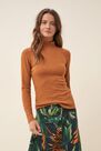 Salsa Jeans - Orange High neck sweater Salsa Jeans - Orange High neck sweater
