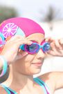 NABAIJI - 100 XBASE SWIMMING GOGGLES SIZE S DYE PINK BLUE, Kids NABAIJI - 100 XBASE SWIMMING GOGGLES SIZE S DYE PINK BLUE, Kids