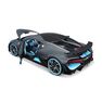 BBURAGO - BBurago Bugatto Divo Mat Grey/Blue 1/18 Scale Model Car BBURAGO - BBurago Bugatto Divo Mat Grey/Blue 1/18 Scale Model Car