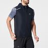 KALENJI - 2XL RUN WIND H MEN'S SLEEVELESS JACKET, Black KALENJI - 2XL RUN WIND H MEN'S SLEEVELESS JACKET, Black