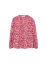 Mango - pink Printed cotton blouse, Women Mango - pink Printed cotton blouse, Women