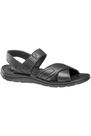 AM SHOE - Black Criss Cross Sandals, Men AM SHOE - Black Criss Cross Sandals, Men