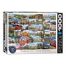 EUROGRAPHICS - Eurographics Globetrotter United Kingdom Jigsaw Puzzle 1000 Pcs EUROGRAPHICS - Eurographics Globetrotter United Kingdom Jigsaw Puzzle 1000 Pcs
