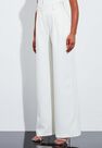 Missguided - Cream Ivory Super High Waisted Wide Leg Trousers Missguided - Cream Ivory Super High Waisted Wide Leg Trousers