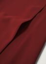Mango - dark red Slit long skirt, Women Mango - dark red Slit long skirt, Women