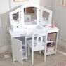 KIDKRAFT - Kidkraft Deluxe Vanity & Chair KIDKRAFT - Kidkraft Deluxe Vanity & Chair