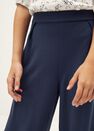 Mango - medium blue Flowy straight-fit trousers Mango - medium blue Flowy straight-fit trousers