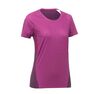 QUECHUA - Large MH500 Women's Short-sleeved Mountain Hiking T-Shirt, Mouse Grey QUECHUA - Large MH500 Women's Short-sleeved Mountain Hiking T-Shirt, Mouse Grey