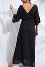 Calzedonia - BLACK Criss-Cross Neck Dress Calzedonia - BLACK Criss-Cross Neck Dress