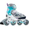 OXELO - EU 32-35 Fit 3 Kids' Fitness Skates, Fluo Blood Orange OXELO - EU 32-35 Fit 3 Kids' Fitness Skates, Fluo Blood Orange