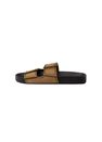 Mango - medium brown Leather straps sandals, Women Mango - medium brown Leather straps sandals, Women