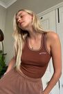 Urban Outfitters - Chocolate BDG Scoop Neck Vest Urban Outfitters - Chocolate BDG Scoop Neck Vest