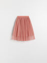 Reserved - Pink Flared polka dot skirt Reserved - Pink Flared polka dot skirt