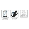 KALENJI - Large Smartphone Running Armband - Zinc Grey KALENJI - Large Smartphone Running Armband - Zinc Grey