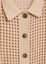 Mango - lt pastel brown Cotton crochet cardigan Mango - lt pastel brown Cotton crochet cardigan