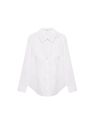 Mango - natural white Essential cotton-blend shirt Mango - natural white Essential cotton-blend shirt