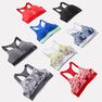 KALENJI - XS AB Comfort Running Bra Camo - Light Blue KALENJI - XS AB Comfort Running Bra Camo - Light Blue