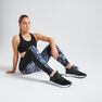 DOMYOS - W30 L31 120 Women's Fitness Cardio Training Leggings, Green DOMYOS - W30 L31 120 Women's Fitness Cardio Training Leggings, Green