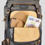 FORCLAZ - Travel 500 Men's Trekking 50 Litre Lockable Backpack - Grey, 50L FORCLAZ - Travel 500 Men's Trekking 50 Litre Lockable Backpack - Grey, 50L