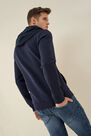Salsa Jeans - Blue Slim fit Denim2GO sweater with hood Salsa Jeans - Blue Slim fit Denim2GO sweater with hood