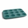 JAMIE OLIVER - Jamie Oliver Non Stick Muffin Tin 12 Holes Atlantic Green JAMIE OLIVER - Jamie Oliver Non Stick Muffin Tin 12 Holes Atlantic Green