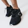 KALENJI - EU 44 RUN ACTIVE GRIP MEN'S RUNNING SHOES, Black KALENJI - EU 44 RUN ACTIVE GRIP MEN'S RUNNING SHOES, Black