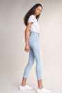Salsa Jeans - Blue Push In Secret cropped jeans with wave detail Salsa Jeans - Blue Push In Secret cropped jeans with wave detail