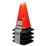 KIPSTA - 30 Cm Weighted Training Cones 4-Pack Modular - Orange KIPSTA - 30 Cm Weighted Training Cones 4-Pack Modular - Orange