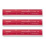 TRANSOTYPE - Transotype Aluminum Cutting Ruller Pro 30cm TRANSOTYPE - Transotype Aluminum Cutting Ruller Pro 30cm
