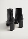 Mango - black Squared-toe ankle boots Mango - black Squared-toe ankle boots