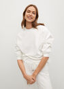 Mango - natural white Drawstring jogger trousers Mango - natural white Drawstring jogger trousers